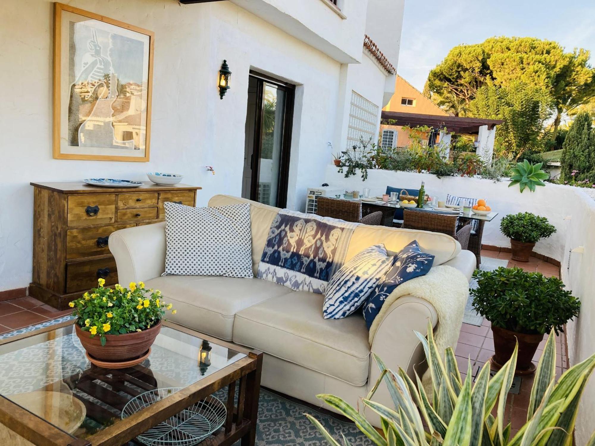 Las Lomas - Pool, Terrace & View Marbella Exteriör bild